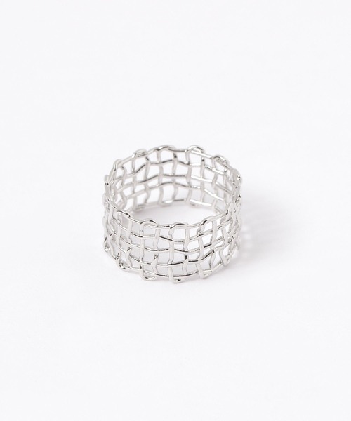 studio CLIP（スタディオクリップ）の「【daily CLIP】編みデザインリング（リング・レディース・その他1/その他2・FREE）」の2枚目の写真