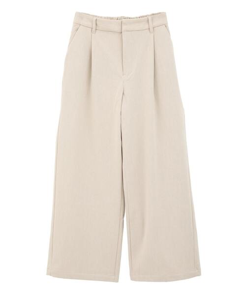 MELROSE claire（メルローズ クレール）の「【両面起毛＆フロッキードットアソートパンツ】（その他パンツ・レディース・オートミール/ベージュ/グレー/ブラック・2/3）」の9枚目の写真