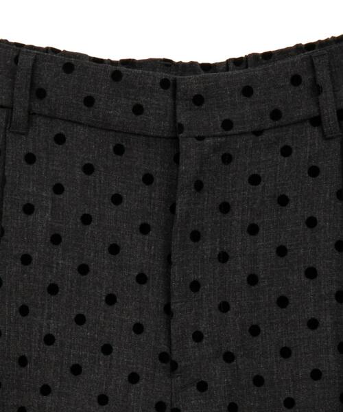 MELROSE claire（メルローズ クレール）の「【両面起毛＆フロッキードットアソートパンツ】（その他パンツ・レディース・オートミール/ベージュ/グレー/ブラック・2/3）」の21枚目の写真