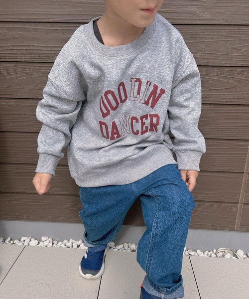 CERCA（チェルカ）の「lulunoix/ロゴトレーナー N15383（スウェット・キッズ・アイボリー/グレー/ピンク・110cm/120cm/130cm）」の6枚目の写真