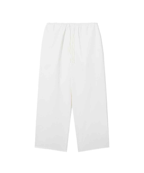 RENSE(レンセ)の「Seersucker Banding Stripe Wide Pants White(スウェットパンツ・レディース・その他・OS)」の4枚目の写真