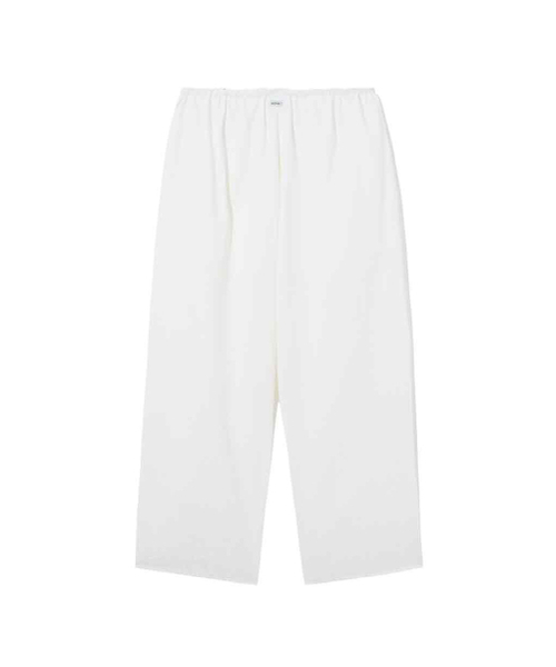 RENSE(レンセ)の「Seersucker Banding Stripe Wide Pants White(スウェットパンツ・レディース・その他・OS)」の5枚目の写真