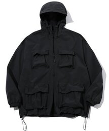 CPGN STUDIO（コンパーニョ）の「4ポケットウィンドブレーカー チャコール（ナイロンジャケット）」