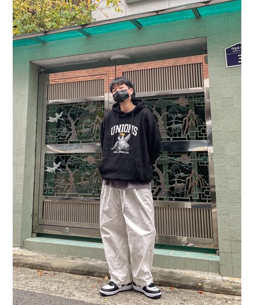 GAKKAI UNIONS(ガッカイユニオンズ)の「エンペラークラブ フードパーカー ブラック(パーカー・レディース・その他・LARGE/MEDIUM)」の6枚目の写真
