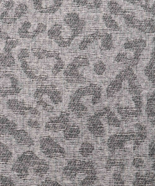 le.coeur blanc（ルクールブラン）の「レオパード＆ヘリンボーン柄ストール（ストール/ショール・レディース・グレー系その他/ベージュ系その他2・FREE）」の13枚目の写真