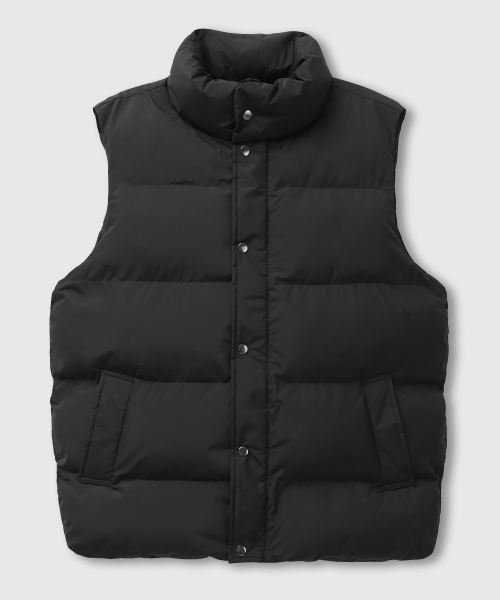 LEMAIN SECOND（リメインセカンド）の「2WAY OVERFIT VOLUME WELLON PUFFER PADDING VEST [BLACK]（ダウンベスト・メンズ・その他・MEDIUM）」の5枚目の写真