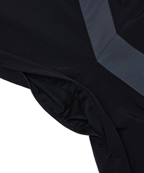 MUSINSA STANDARD（ムシンサスタンダード）の「ARMYIPFUトラックジャケット[ブラック]（ナイロンジャケット・メンズ・その他・MEDIUM/LARGE/X-LARGE/XX-LARGE）」の10枚目の写真