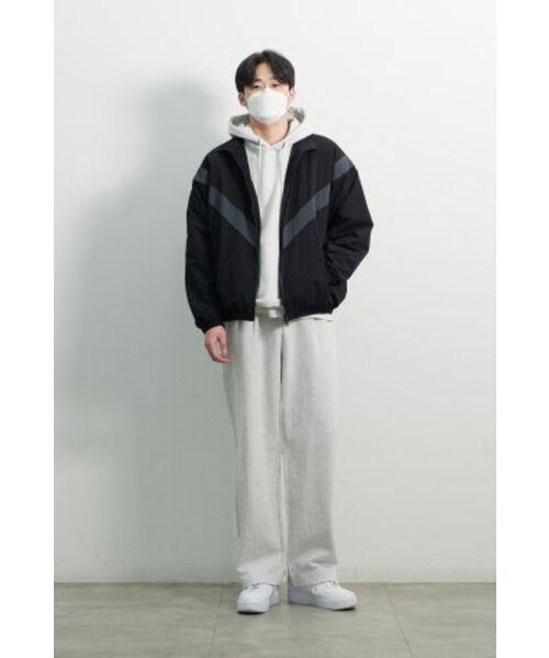 MUSINSA STANDARD（ムシンサスタンダード）の「ARMYIPFUトラックジャケット[ブラック]（ナイロンジャケット・メンズ・その他・MEDIUM/LARGE/X-LARGE/XX-LARGE）」の18枚目の写真