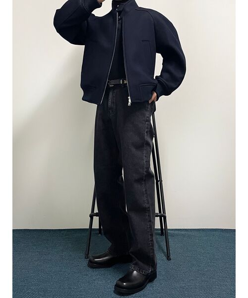 MUSINSA STANDARD（ムシンサスタンダード）の「[プレミアム] カシミヤ100 タートルネックニット [ネイビー]（ニット/セーター・メンズ・その他・SMALL/MEDIUM/LARGE/X-LARGE/XX-LARGE）」の11枚目の写真