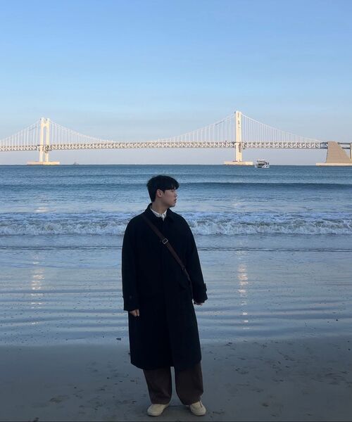 TOFFEE(トフィー)の「オーバーサイズラウンドネックニットカーディガン (ネイビー)(カーディガン/ボレロ・メンズ・その他・MEDIUM/LARGE/X-LARGE)」の8枚目の写真