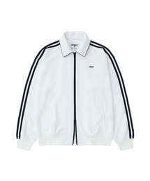 NDY（エヌディーワイ）の「NY Minimal Track Top White（ナイロンジャケット）」