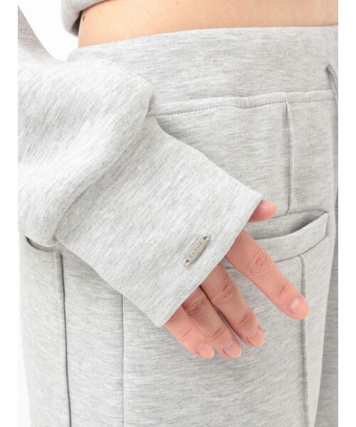 EATME(イートミー)の「【SETUP】ダンボールワンショルTOP(スウェット・レディース・グレー/オフホワイト/ブラック・FREE)」の10枚目の写真