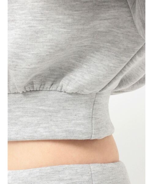 EATME(イートミー)の「【SETUP】ダンボールワンショルTOP(スウェット・レディース・グレー/オフホワイト/ブラック・FREE)」の9枚目の写真