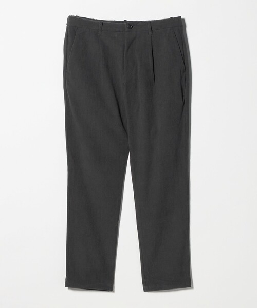 A DAY IN THE LIFE UNITED ARROWS(アデイインザライフユナイテッドアローズ)の「トリコット コーデュロイ 1プリーツ イージーパンツ-ストレッチ-<A DAY IN THE LIFE>(スラックス・メンズ・ブラック/ダークグレー/モカ・S/M/L)」の3枚目の写真