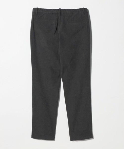 A DAY IN THE LIFE UNITED ARROWS(アデイインザライフユナイテッドアローズ)の「トリコット コーデュロイ 1プリーツ イージーパンツ-ストレッチ-<A DAY IN THE LIFE>(スラックス・メンズ・ブラック/ダークグレー/モカ・S/M/L)」の8枚目の写真