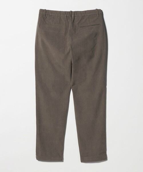 A DAY IN THE LIFE UNITED ARROWS(アデイインザライフユナイテッドアローズ)の「トリコット コーデュロイ 1プリーツ イージーパンツ-ストレッチ-<A DAY IN THE LIFE>(スラックス・メンズ・ブラック/ダークグレー/モカ・S/M/L)」の16枚目の写真