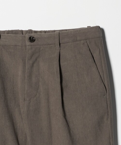 A DAY IN THE LIFE UNITED ARROWS(アデイインザライフユナイテッドアローズ)の「トリコット コーデュロイ 1プリーツ イージーパンツ-ストレッチ-<A DAY IN THE LIFE>(スラックス・メンズ・ブラック/ダークグレー/モカ・S/M/L)」の17枚目の写真