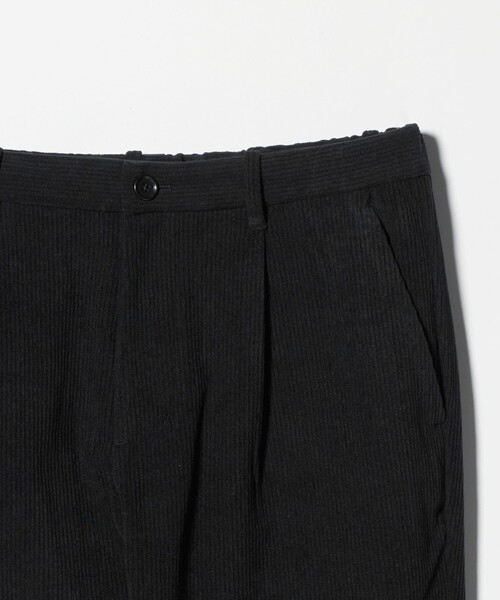 A DAY IN THE LIFE UNITED ARROWS(アデイインザライフユナイテッドアローズ)の「トリコット コーデュロイ 1プリーツ イージーパンツ-ストレッチ-<A DAY IN THE LIFE>(スラックス・メンズ・ブラック/ダークグレー/モカ・S/M/L)」の22枚目の写真