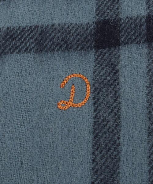 DRESSTERIOR(ドレステリア)の「ウールブレンドタータンチェックストール(ストール/ショール・レディース・ブルー系その他3・00)」の5枚目の写真
