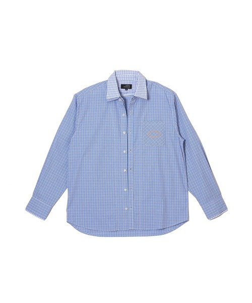 AFB(エーエフビー)の「DOUBLE LAYERD SHIRTS(シャツ/ブラウス・メンズ・ホワイト/イエロー・M/L)」の5枚目の写真