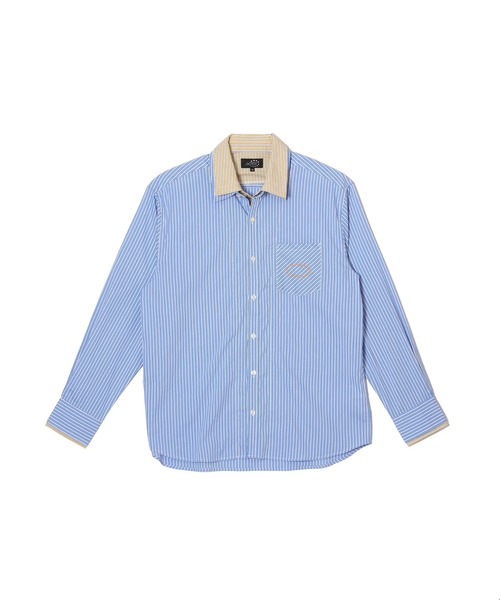 AFB(エーエフビー)の「DOUBLE LAYERD SHIRTS(シャツ/ブラウス・メンズ・ホワイト/イエロー・M/L)」の10枚目の写真