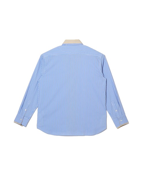 AFB(エーエフビー)の「DOUBLE LAYERD SHIRTS(シャツ/ブラウス・メンズ・ホワイト/イエロー・M/L)」の9枚目の写真