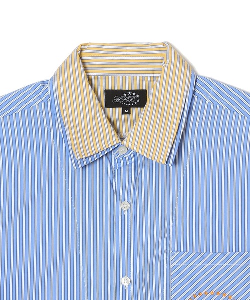 AFB(エーエフビー)の「DOUBLE LAYERD SHIRTS(シャツ/ブラウス・メンズ・ホワイト/イエロー・M/L)」の12枚目の写真