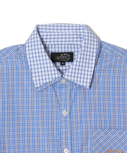 AFB(エーエフビー)の「DOUBLE LAYERD SHIRTS(シャツ/ブラウス・メンズ・ホワイト/イエロー・M/L)」の6枚目の写真