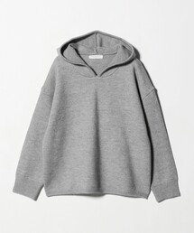 A DAY IN THE LIFE UNITED ARROWS | ニット フーディー ‐ウォッシャブル‐ ＜A DAY IN THE LIFE＞(ニット/セーター)