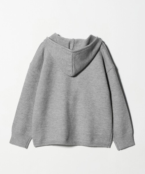 A DAY IN THE LIFE UNITED ARROWS（アデイインザライフユナイテッドアローズ）の「ニット フーディー ‐ウォッシャブル‐ ＜A DAY IN THE LIFE＞（ニット/セーター・レディース・グレー系/ライトピンク/ダークブラウン・FREE）」の17枚目の写真