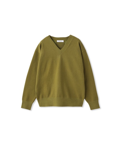 セール】【ふわもち】Vネックニット≪洗濯機で洗える≫（ニット