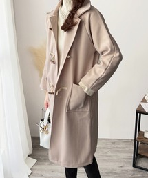 Amulet（アミュレット）の「クラシカルなデザインで大人っぽく◎ トグルボタンロング丈コート（ダッフルコート・レディース）」