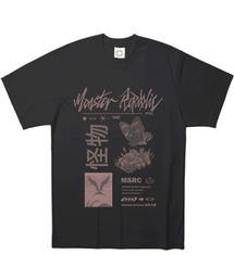 フライクラシックブラウンTシャツブラック