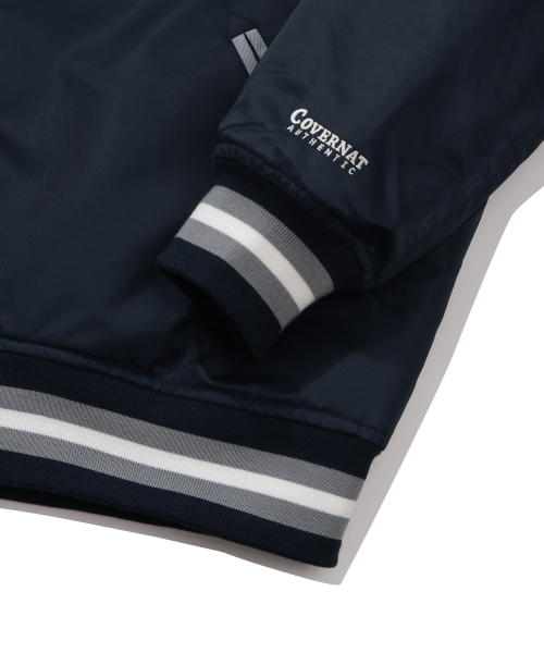 COVERNAT(カバーナット)の「アーチロゴサテンバスティネイビー(その他アウター・レディース・その他・X-SMALL/SMALL/MEDIUM/LARGE/X-LARGE/XX-LARGE)」の6枚目の写真