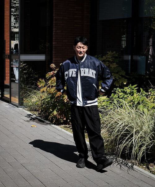 COVERNAT(カバーナット)の「アーチロゴサテンバスティネイビー(その他アウター・レディース・その他・X-SMALL/SMALL/MEDIUM/LARGE/X-LARGE/XX-LARGE)」の12枚目の写真