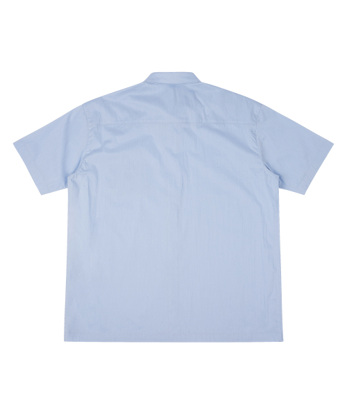 SELITIO(セレティオ)の「ポケットロゴハーフシャツブルー(シャツ/ブラウス・メンズ・ブルー・MEDIUM/LARGE/X-LARGE)」の6枚目の写真