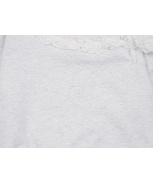 HIGH SCHOOL DISCO（ハイスクールディスコ）の「ワンショルダーフリルスウェット（スウェット・レディース・その他・FREE）」の4枚目の写真