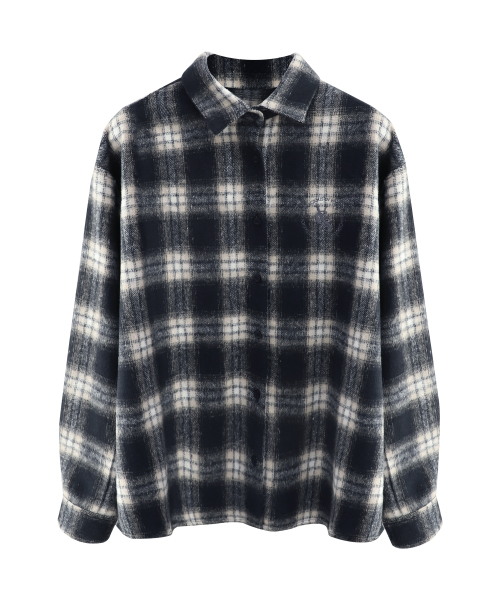 Vivacious（ビバシャス）の「Rosewood Check Shirt WHITE（シャツ/ブラウス・レディース・ホワイト・FREE）」の5枚目の写真