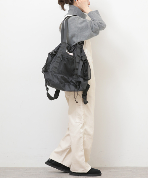 JOURNAL STANDARD relume(ジャーナルスタンダード レリューム)の「《WEB+一部店舗限定》別注【PAYDAY/ペイデイ】コーデュロイオーバーオール(サロペット/オーバーオール・レディース・アイボリー/キャメル・38/36)」の5枚目の写真