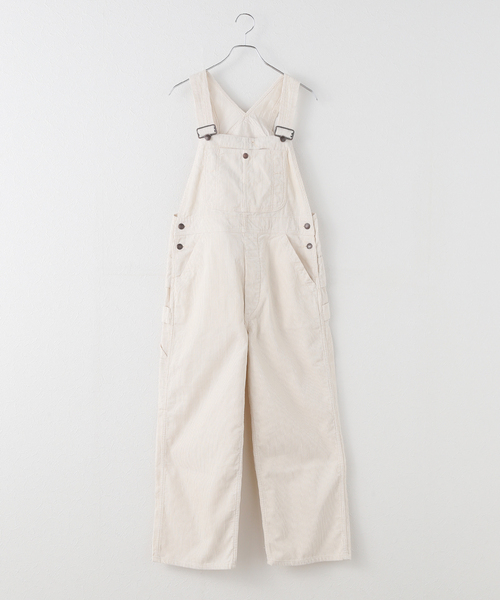 JOURNAL STANDARD relume(ジャーナルスタンダード レリューム)の「《WEB+一部店舗限定》別注【PAYDAY/ペイデイ】コーデュロイオーバーオール(サロペット/オーバーオール・レディース・アイボリー/キャメル・38/36)」の11枚目の写真