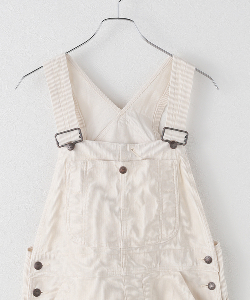 JOURNAL STANDARD relume(ジャーナルスタンダード レリューム)の「《WEB+一部店舗限定》別注【PAYDAY/ペイデイ】コーデュロイオーバーオール(サロペット/オーバーオール・レディース・アイボリー/キャメル・38/36)」の13枚目の写真