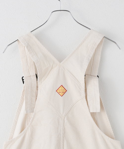 JOURNAL STANDARD relume(ジャーナルスタンダード レリューム)の「《WEB+一部店舗限定》別注【PAYDAY/ペイデイ】コーデュロイオーバーオール(サロペット/オーバーオール・レディース・アイボリー/キャメル・38/36)」の14枚目の写真