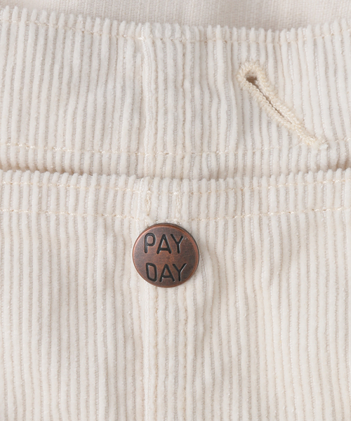 JOURNAL STANDARD relume(ジャーナルスタンダード レリューム)の「《WEB+一部店舗限定》別注【PAYDAY/ペイデイ】コーデュロイオーバーオール(サロペット/オーバーオール・レディース・アイボリー/キャメル・38/36)」の17枚目の写真