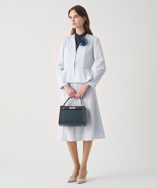 ANAYI（アナイ）の「【Eternal Line 2026】トリアセサテンマーメイド スカート（スカート・レディース・アイボリー/ライトブルー/ネイビー・36/38/34）」の13枚目の写真