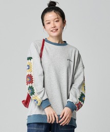 KRIFF MAYER Lady's Collection | 袖クロシェニットスウェット(スウェット)