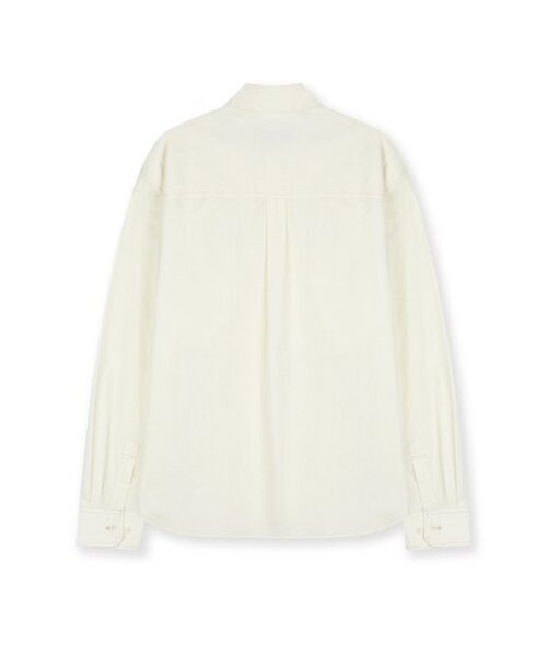 BESLOW(ビースロー)の「COTTON STITCHED MILITARY SHIRT CREAM(シャツ/ブラウス・メンズ・その他・MEDIUM/SMALL)」の8枚目の写真
