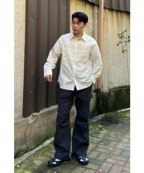 BESLOW(ビースロー)の「COTTON STITCHED MILITARY SHIRT CREAM(シャツ/ブラウス・メンズ・その他・MEDIUM/SMALL)」の13枚目の写真