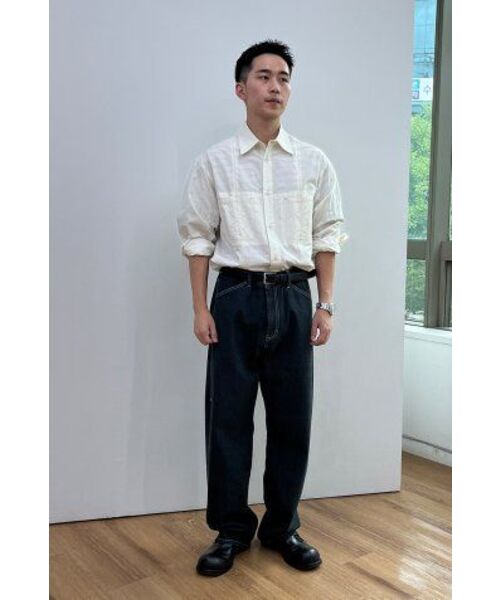 BESLOW(ビースロー)の「COTTON STITCHED MILITARY SHIRT CREAM(シャツ/ブラウス・メンズ・その他・MEDIUM/SMALL)」の14枚目の写真
