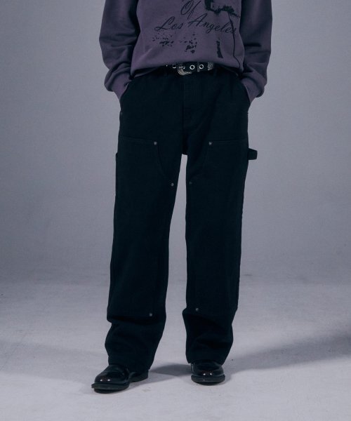 VISION STREET WEAR（ヴィジョンストリートウェア）の「VSW Carpenter Pants Black（その他パンツ・レディース・その他・MEDIUM/LARGE/X-LARGE）」の3枚目の写真