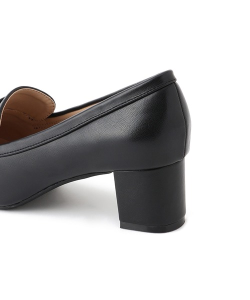 ROPE' PICNIC(ロペピクニック)の「ROPE' PICNIC PASSAGE byHARUTA/ヒールアップローファー(ローファー・レディース・ブラック/キナリ・23/23.5/24/24.5)」の9枚目の写真